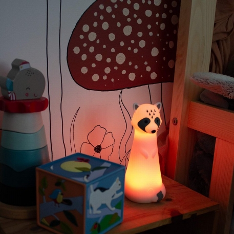 Veilleuse et lampe de poche 2 en 1 en silicone - Koön | Bblüv