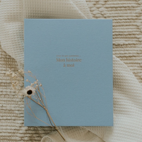 Livre de bébé en tissu - Bleu | Le Petit Tableau noir