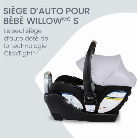 Siège d'auto pour bébé - Willow S - Graphite Onyx | Britax