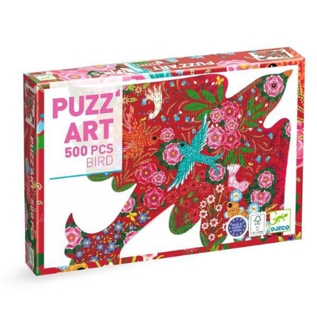 Puzz'art - Bird - 500 pcs | Djeco