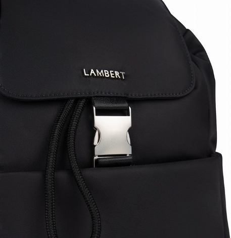 Le APRIL - Sac à dos en nylon recyclé - Noir | Lambert