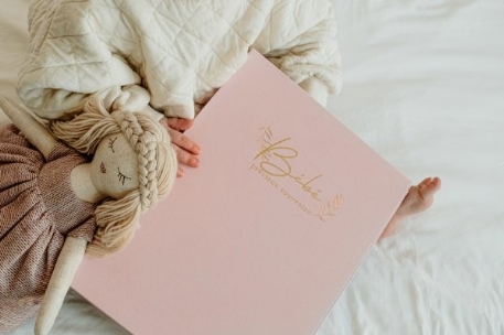 Album de photos de bébé - Vieux Rose | Rainbows and Lollipops