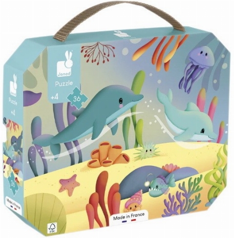 Casse-tête 36 mcx - Les animaux marins | Janod