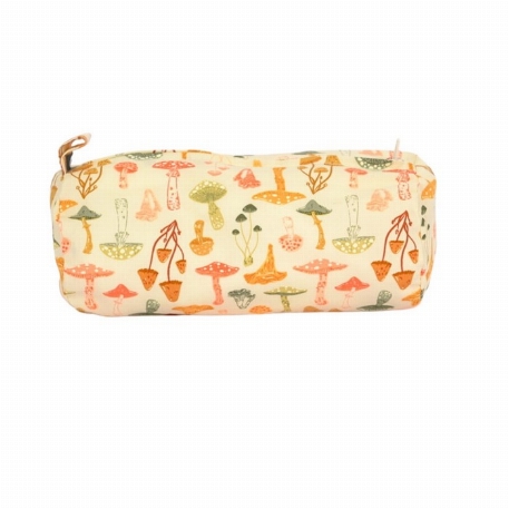 Sac à cosmétique cylindre - Champignons - Petit | Baluchon