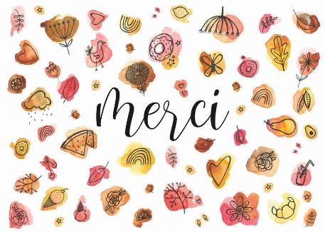 Carte de souhait - Benedicte 2 | Stéphanie Renière Merci
