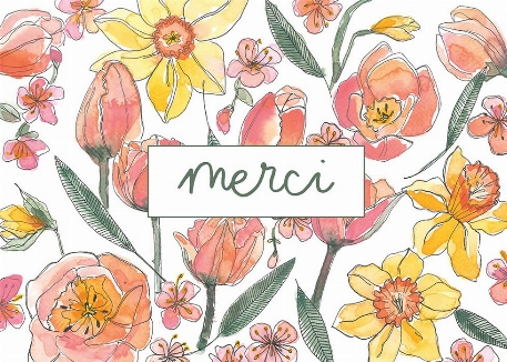 Carte de souhait - Ana 1 | Stéphanie Renière Merci
