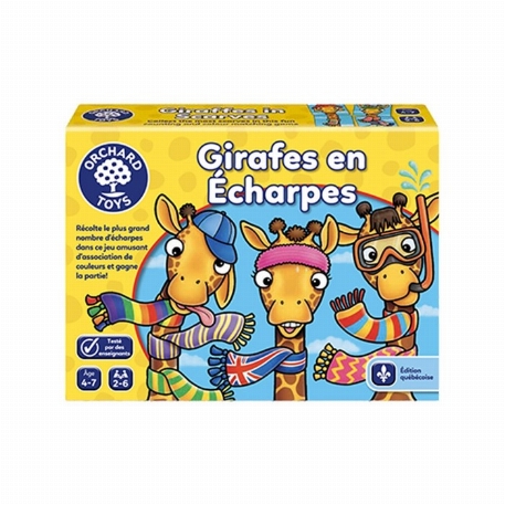 Les girafes en écharpes | Orchard Toys