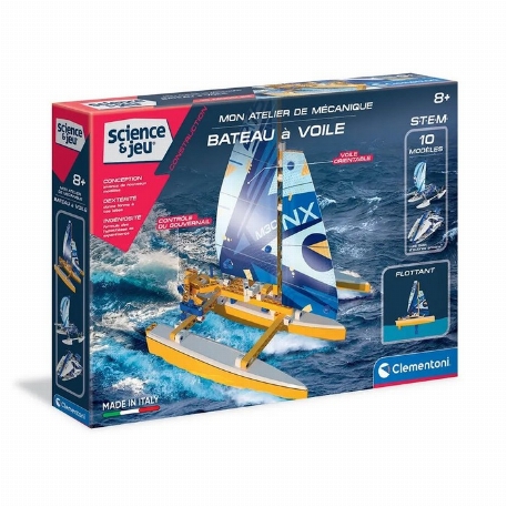 Mon atelier de mécanique - Bateau à voile | Clementoni