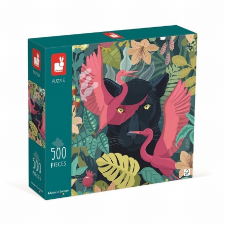 Casse-tête 500 mcx - Panthère Mystique | Janod