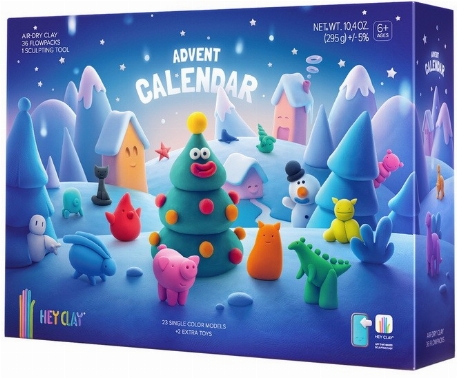 Ensemble d'argile - Calendrier de l'Avent | Hey Clay