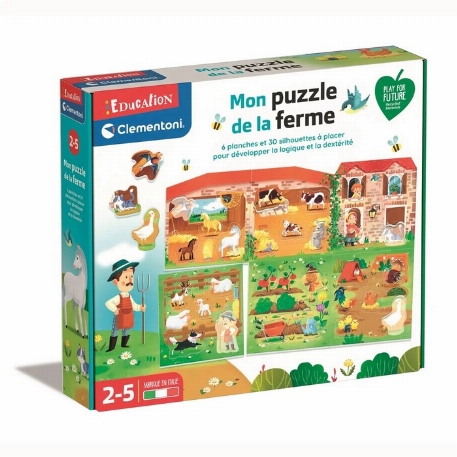 Casse-tête - Mon puzzle de la ferme | Clementoni