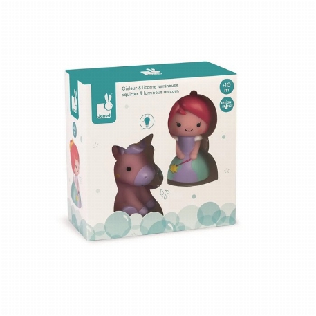 Gicleur - Princesse et licorne lumineuse | Janod