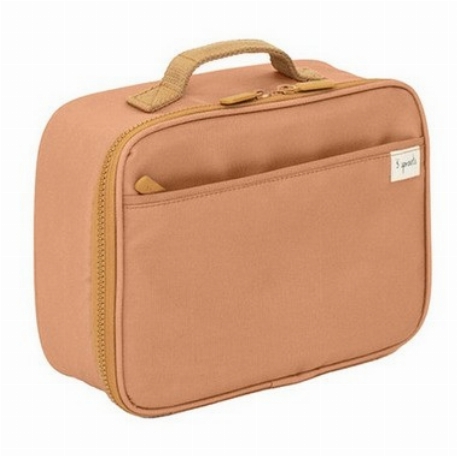 Sac à lunch en tissu recyclé - Rouille | 3 Sprouts