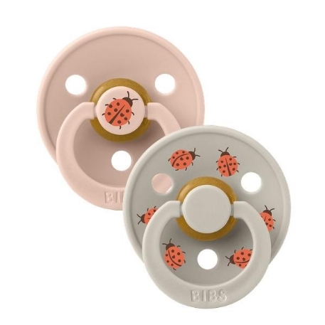 Suces Colour - 0-6 mois - Ladybug/Blush | Bibs