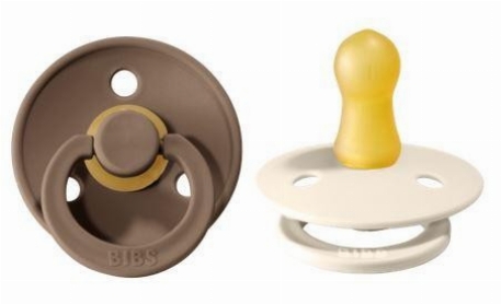Suce Colour - 0-6 mois - Dark Oak/Ivory | Bibs