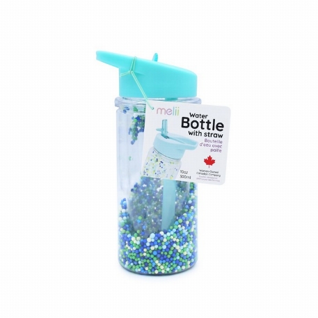 Bouteille d'eau à double paroi avec paille - Foam Balls Boy | melii