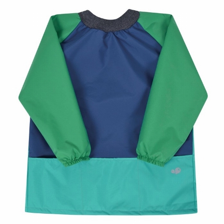 Tablier de bricolage - Aqua, Cobalt et Vert | Perlimpinpin 2-4