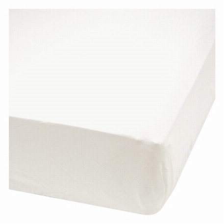 Drap contour en bambou - Blanc | Perlimpinpin