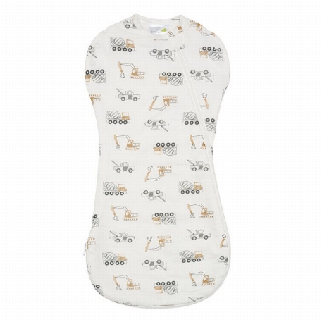 Sac de nuit en bambou pour nouveau-né - Construction (1 Tog) | Perlimpinpin