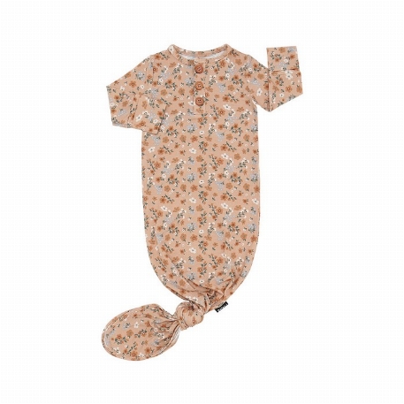 Dormeuse à noeud - Amber Garden | 0-3M