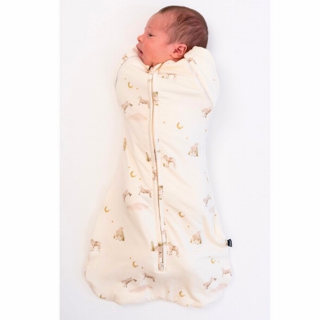 Sac d'emmaillotage convertible - Little lambs (1 Togs) | Belan.J 0-3M