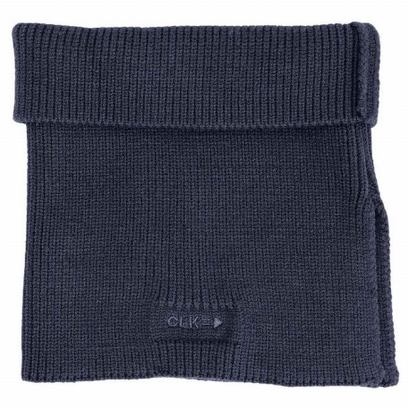 Cache-cou en tricot - Marine | Calikids
