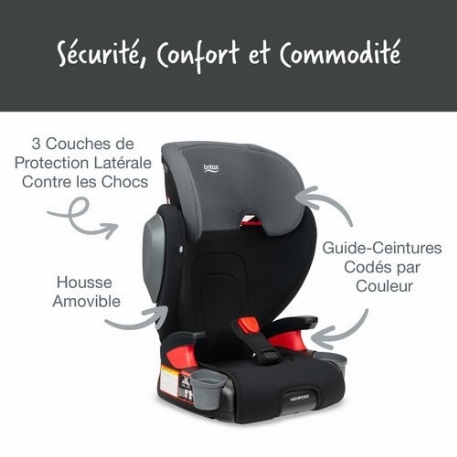 Siège d'appoint - Highpoint - Black Ombre | Britax