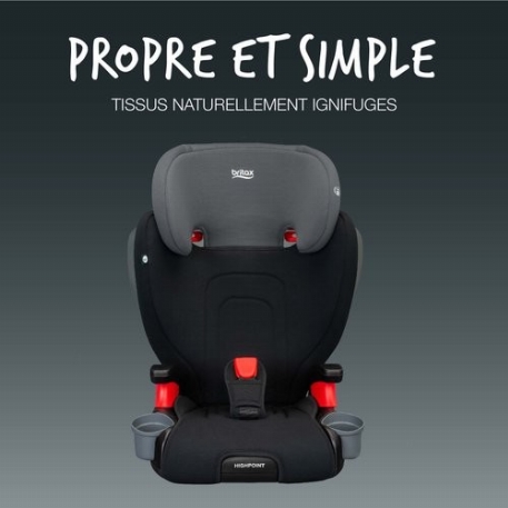 Siège d'appoint - Highpoint - Black Ombre | Britax