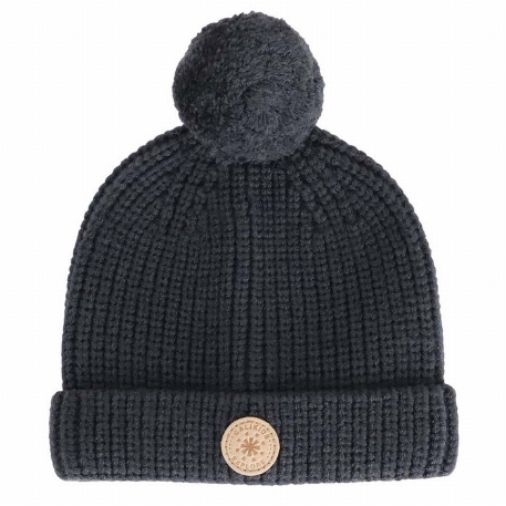 Bonnet en tricot - Black | Calikids