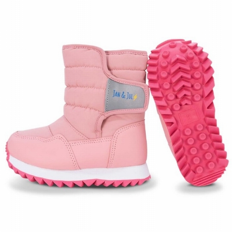 Bottes d'.hiver - Toasty-Dry Tall Puffy - Dusty Pink | Jan & Jul