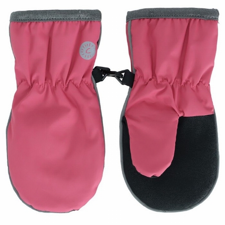 Mitaines mi-saisons imperméables - Rose | Calikids