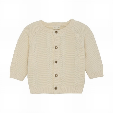 Cardigan - Lait de poule | Fixoni