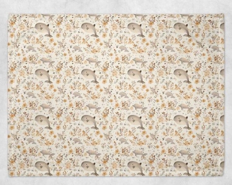 Couverture - Baleine boho | Bébé Ô Chaud