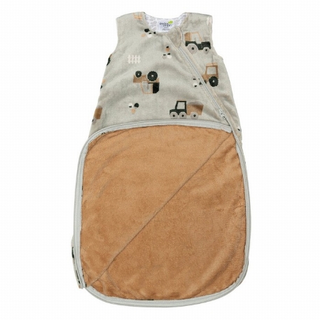 Sac de nuit en peluche - Tracteurs (1.5 Togs) | Perlimpinpin 0-6M