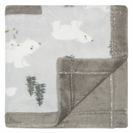 Couverture de peluche - Ours | Perlimpinpin