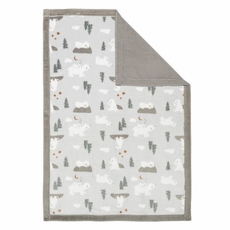 Couverture de peluche - Ours | Perlimpinpin