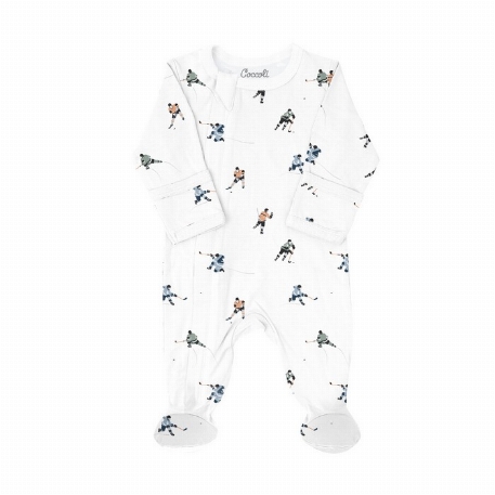 Pyjama en modal - Joueurs de hockey | Coccoli