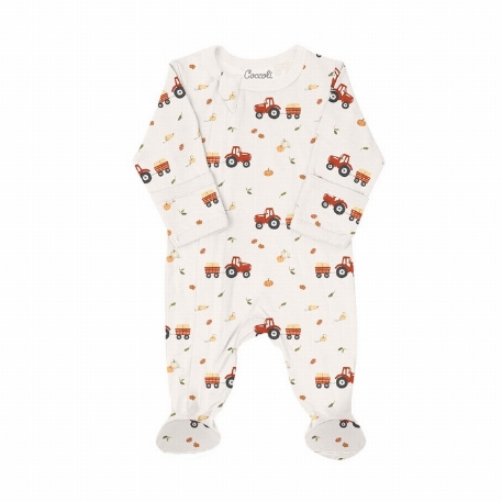 Pyjama en modal - Tacteurs et citrouilles | Coccoli