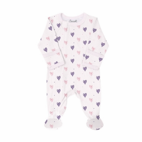 Pyjama en modal - Coeurs | Coccoli