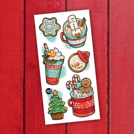 Tatouages temporaires - Les chocolats chauds | PICO