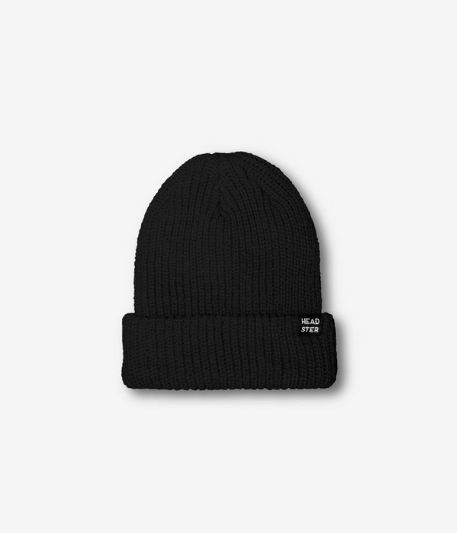 Tuque Minimal Beanie - Black | Headster Kids