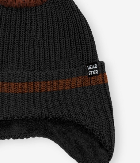 Tuque - Beanie With Ears - Black | Headtser Kids