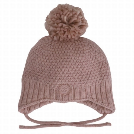 Tuque à pompon en tricot | Calikids