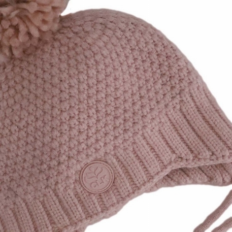 Tuque à pompon en tricot | Calikids