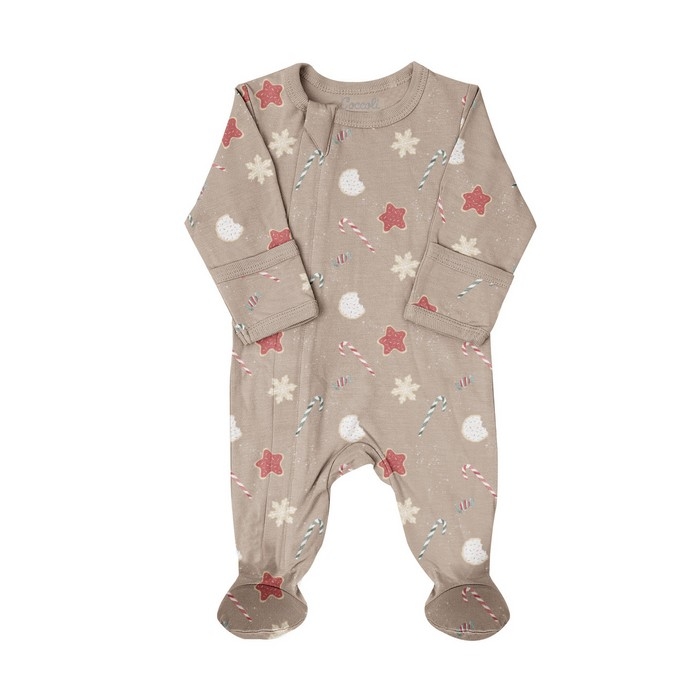 Coccoli Cotton modal Pyjama- Sea Shells On Cream
