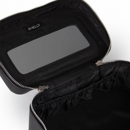 Le SHELLY - Trousse en cuir - Noir | Lambert
