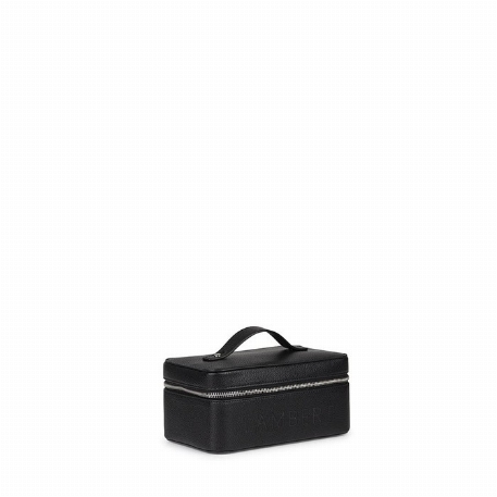 Le SHELLY - Trousse en cuir - Noir | Lambert