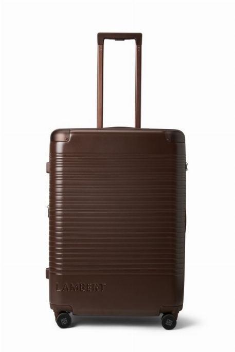 La MILAN - Valise d'enregistrement moyenne - Chocolate | Lambert