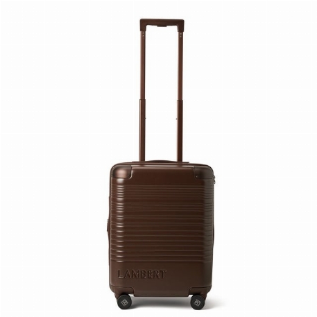 La BERLIN - Valise de cabine - Chocolate | Lambert