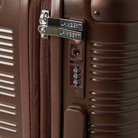 La BERLIN - Valise de cabine - Chocolate | Lambert